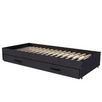 Posteľ dodatočné + zásuvka pod posteľ Verso antracit