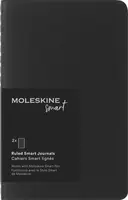 Moleskine Smart Sešity 2ks černý S, linkovaný