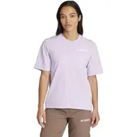 adidas MT TEE Pánske outdoorové tričko, fialová, veľkosť