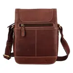 Pánská kožená crossbody Atrey-5, hnědá