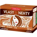 TEREZIA VLASY & NEHTY 60 CAPS Podpora vlasů a nehtů, , velikost