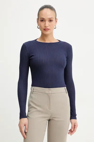 Bavlněné tričko s dlouhým rukávem MAX&Co. MCOTRIONFO