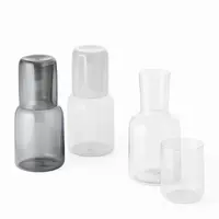 Karafa na vodu Viva s pohárkem, šedá - Philippi