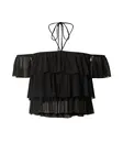 EDITED Top 'Yoana'  čierna