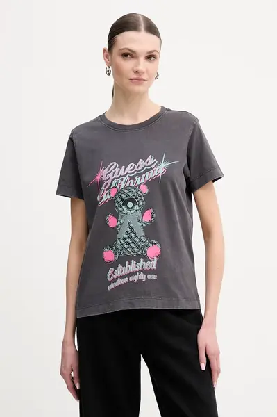 Bavlněné tričko Guess