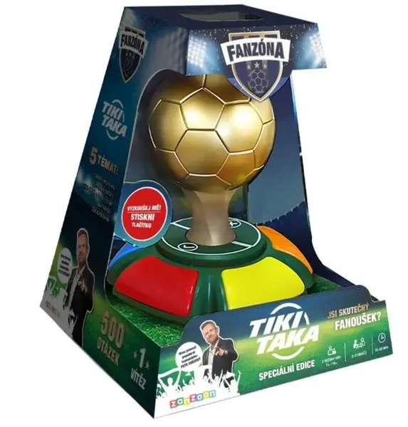 Fanzóna Tiki-Taka - Fotbalový kvíz (poškozená)