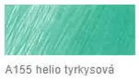 Akvarelová pastelka AD – 155 Helio Turquoise
