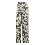 ADIDAS ORIGINALS Nohavice 'Satin Wide Leg'  tmavohnedá / šedobiela