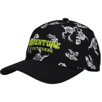 Lewro BRAWLEY Chlapecká čepice s kšiltem, černá, velikost 8-11Y