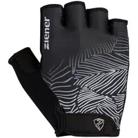 Ziener CALLIE W Dámske cyklistické rukavice, čierna, veľkosť