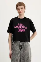 Bavlněné tričko Karl Lagerfeld Jeans