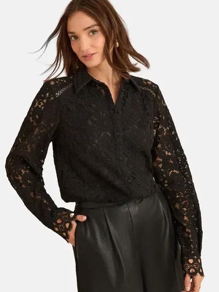 love & roses Blúzka  čierna