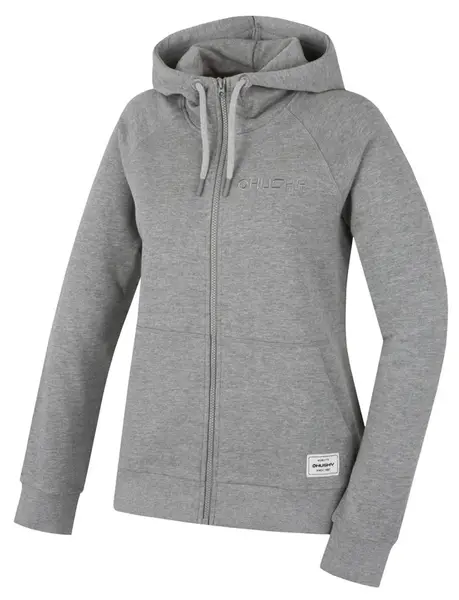 Husky Brool L L, grey Dámská bavlněná mikina