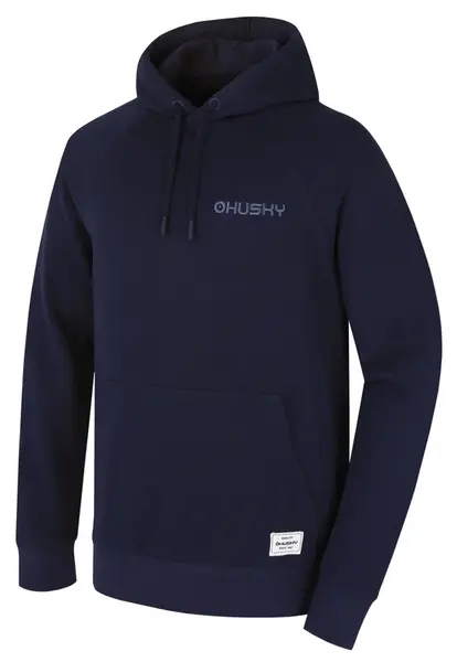 Husky Buggy M M, dark blue Pánská bavlněná mikina