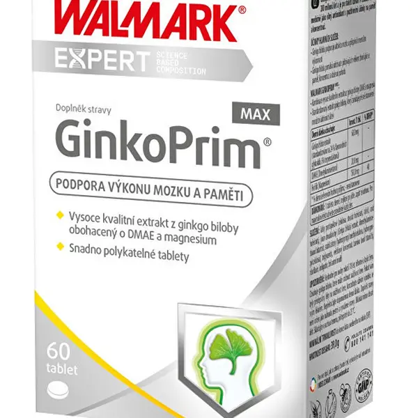 WALMARK GinkoPrim MAX 60 tablet