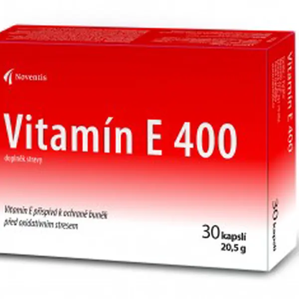 NOVENTIS Vitamín E 400 30 kapslí