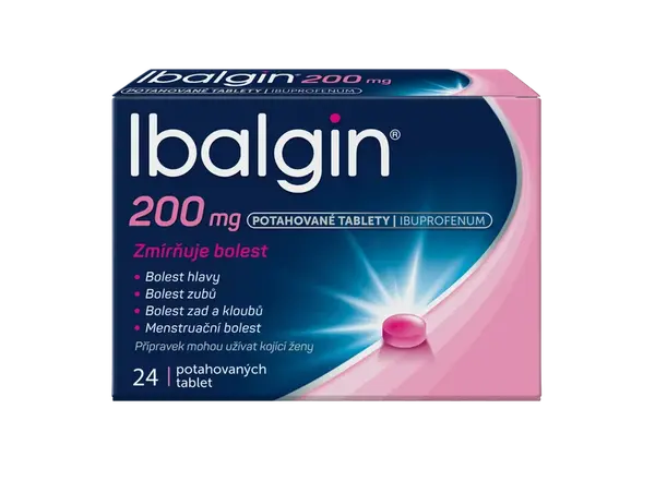 IBALGIN ® 200mg potahované tablety 24 ks