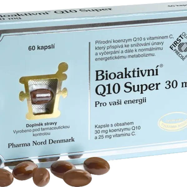 BIOAKTIVNÍ Q10 Super 30 mg 60 kapslí