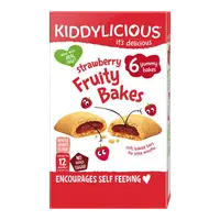 KIDDYLICIOUS Koláčky jahodové 132 g