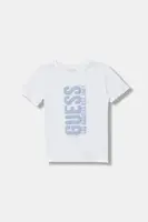 Dětské bavlněné tričko Guess