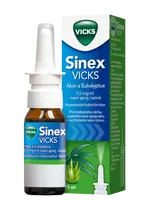 VICKS Sinex aloe a eukalyptus 0.5 ml nosní sprej 15 ml