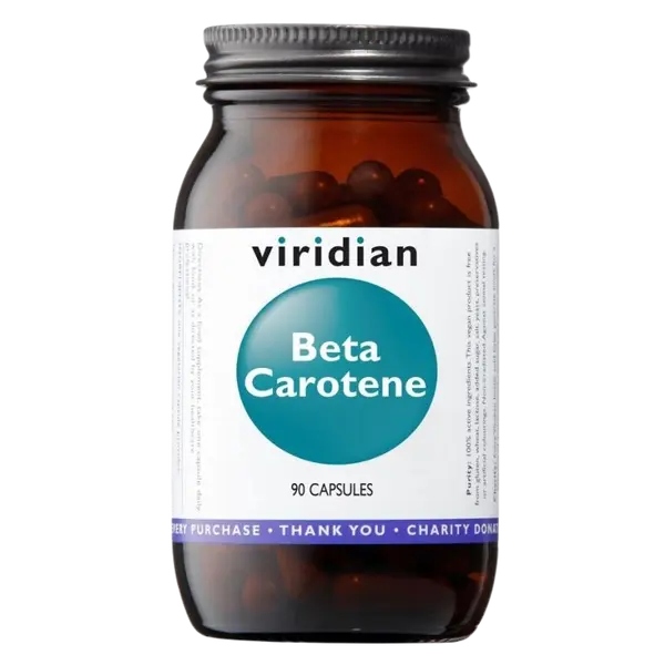 VIRIDIAN VRD Beta Carotene 90 kapslí
