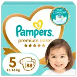 PAMPERS Premium Care plenky vel. 5, 11-16 kg, 88 ks