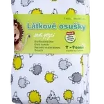 T-TOMI Látkové osušky Grey hedgehogs / šedí ježci 2 ks