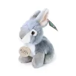 Plyšový králík šedý sedící 16 cm ECO-FRIENDLY