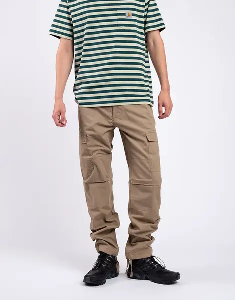 Carhartt WIP Aviation Pant Leather rinsed W33/L32