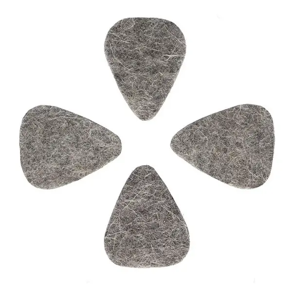 Timber Tones Felt Tones Mini Grey Wool Felt 4-Pack