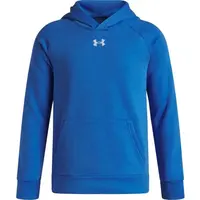 Under Armour RIVAL FLEECE HOODIE Chlapčenská mikina, modrá, veľkosť M