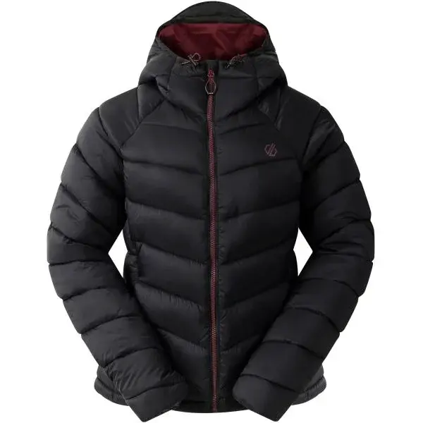 Dare2b TORREK BAFFLE Dámska prešívaná bunda, čierna, veľkosť