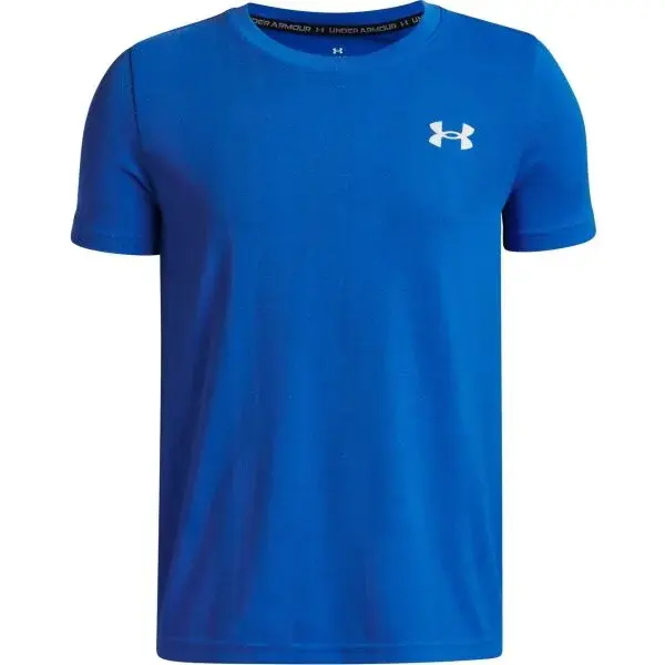 Under Armour VANISH SEAMLESS TEE Chlapčenské tréningové tričko, modrá, veľkosť L