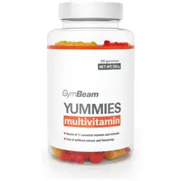 GymBeam MULTIVITAMÍN YUMMIES - POMARANČ + CITRÓN + VIŠŇA - 60 CAPS Vitamín, , veľkosť