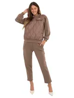 Dámský světle hnědý komplet