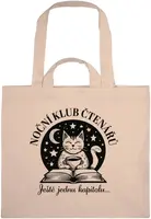 Látková taška – Noční klub čtenářů