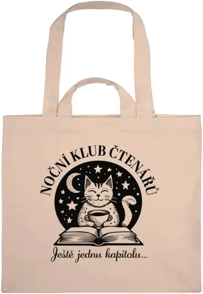 Látková taška – Noční klub čtenářů