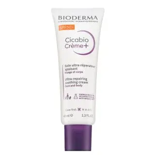 Bioderma Cicabio Cream+ regeneračný krém Ultra-Repairing Soothing Cream SPF 50+ 40 ml