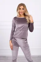 Kesi velúrová súprava s riasením