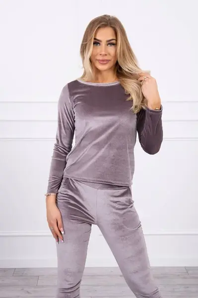 Kesi velúrová súprava s riasením