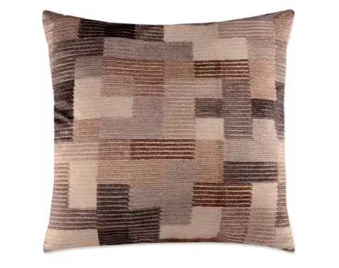 Dekorační polštář Marie 60x60 cm, hnědý