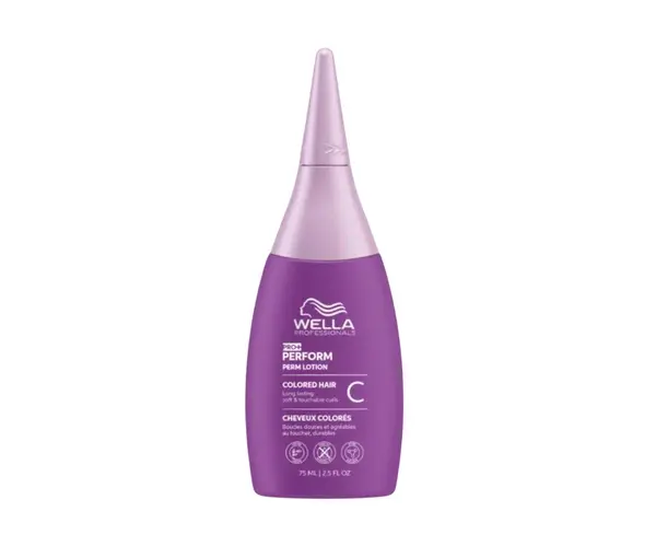 Trvalá preparace pro barvené vlasy Wella Professionals Pro+ Perform Perm Lotion C - 75 ml (99350189946) + dárek zdarma