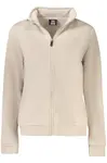 Béžová mikina se zipem