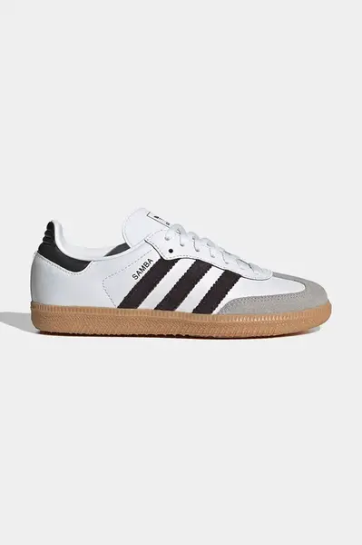 Detské kožené tenisky adidas Originals SAMBA OG