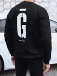 Černá mikina s potiskem G