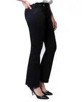 Černé zvonové džíny