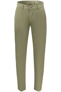 Pánske chino nohavice v olivovej farbe