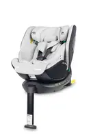 Autosedačka Lumi i-Size 40-150 cm, Isofix, 360 °, rastová, od 0m + do 12 rokov - sv. šedá