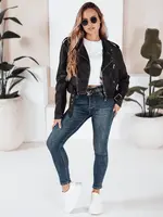 Dámské skinny džíny granátové